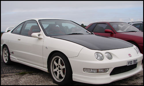 The Integra Two years after its respray at Avon Custom