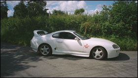 Toyota Supra Before Body and Paintwork Were carried out