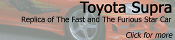 Fast and Furious Toyota Supra Replica